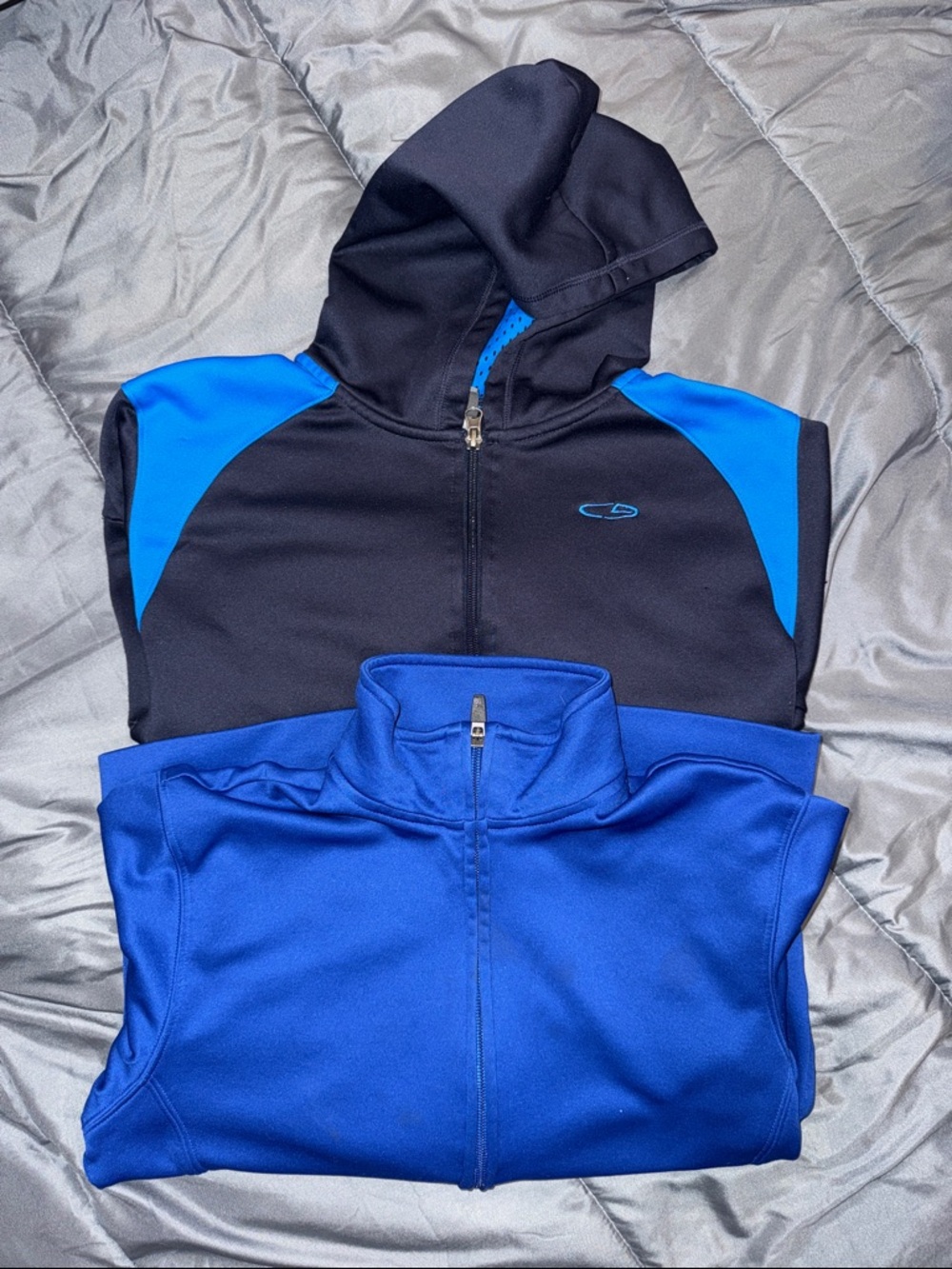 Navy and Blue Kids Zip-Up Jacket Bundle